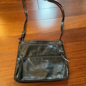 Margot Black Leather Bag